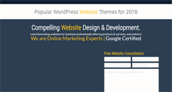 Desktop Screenshot of ineedawordpresswebsite.com